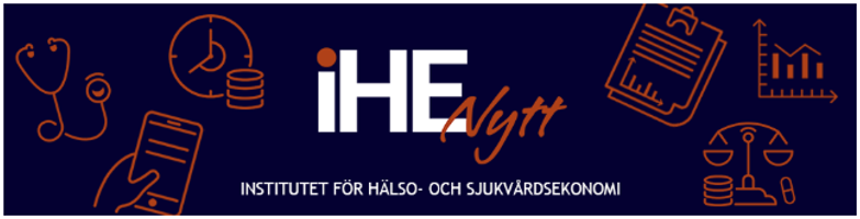 Prenumerera gärna på vårt nyhetsbrev IHE Nytt så får du aktuell information om vad vi gör, våra publiceringar och vad som är på gång hos oss.